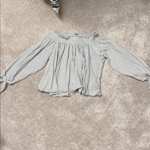 off the shoulder free people top